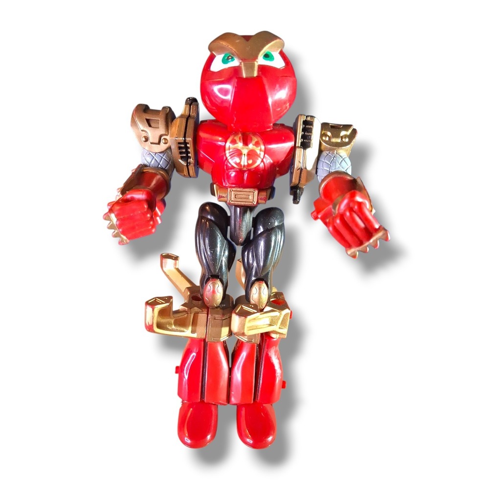 VTG 2002 Power Rangers Ninja Storm Crimson Thunder Triple Zord Mighty Morphin - Picture 5 of 8